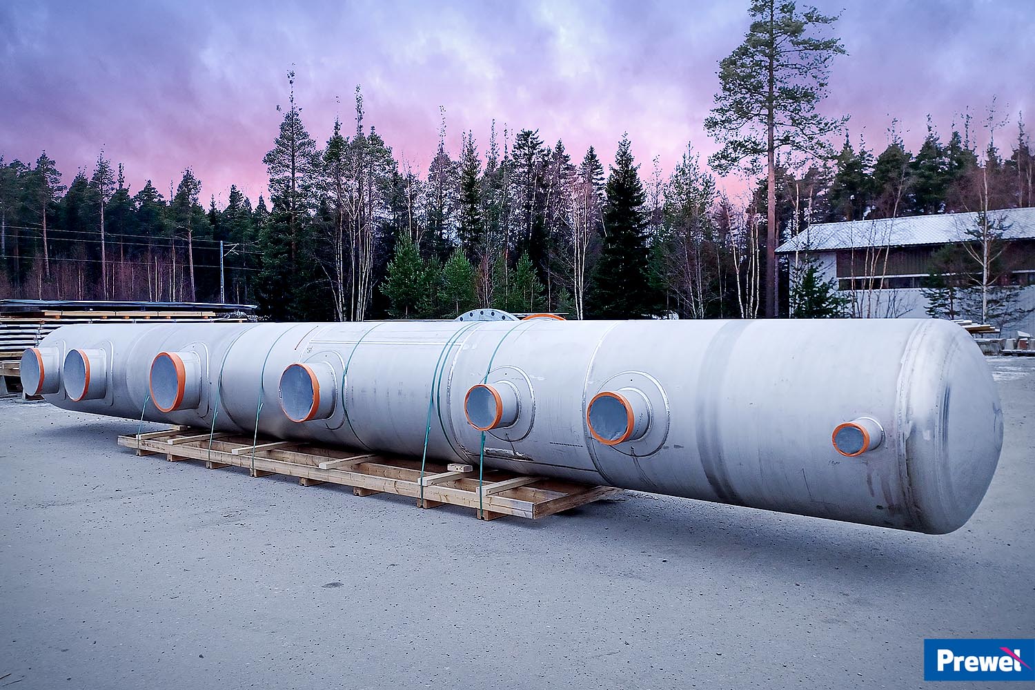 Prewel tilaustyöt putkistot custom-sized pipelines